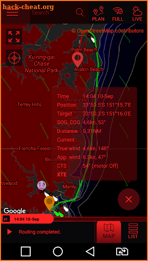 CruiseAider - Smart marine weather routing screenshot