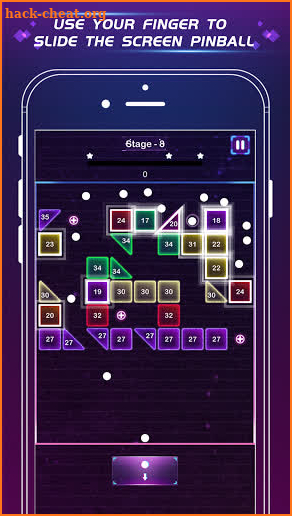 Crush Bricks - Balls Block Breaker Game screenshot