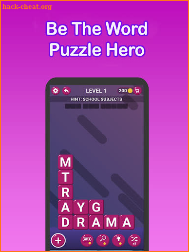 Crush the Words - Find Hidden Words screenshot