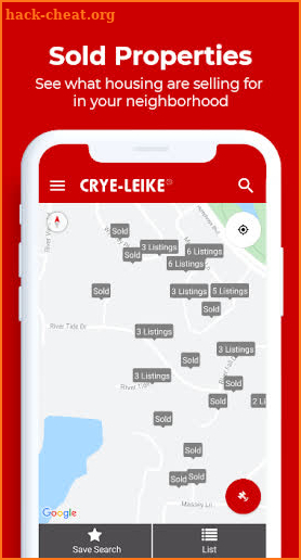 Crye-Leike Real Estate Services: Homes for Sale screenshot