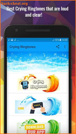 Crying Ringtones screenshot