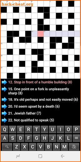 Cryptic Crosswords Ad-Free screenshot