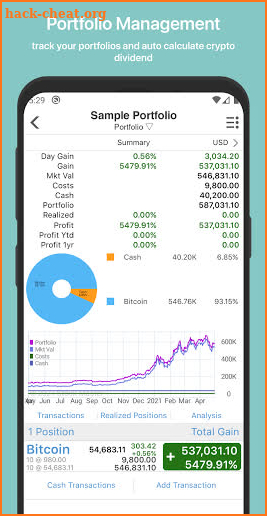 Crypto Master: Market Analysis screenshot