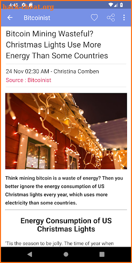 Crypto news world - Bitcoin news & Cryptocoin news screenshot