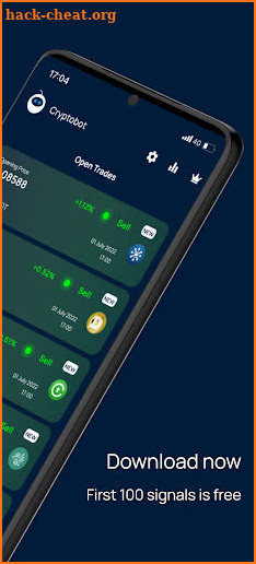 Cryptobot | Trading Signals screenshot