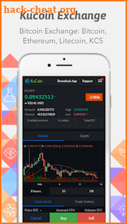 Cryptocurrency Exhange For KuCoin screenshot