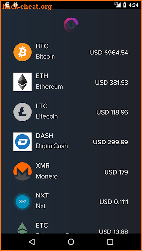 Cryptoficcient screenshot