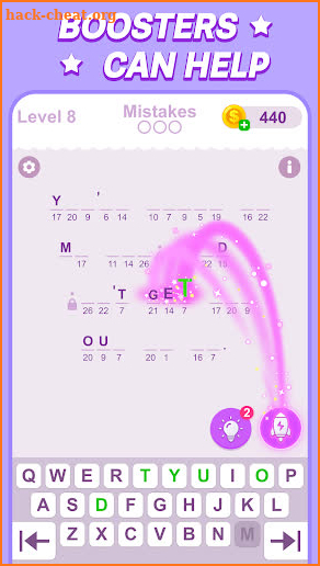 Cryptogram: Daily Word Puzzle screenshot