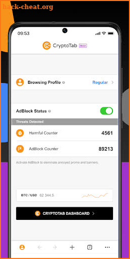 CryptoTab Browser Max Speed screenshot