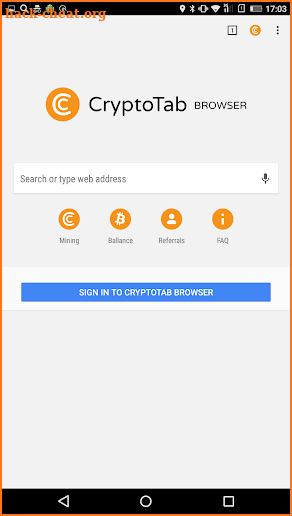 CryptoTab Browser Mobile screenshot