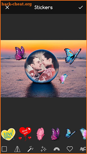 Crystal Ball Photo Frame screenshot