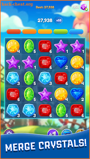 Crystal Blast: Merge Master screenshot