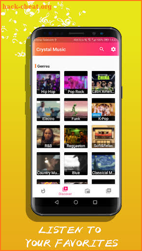 Crystal Music screenshot