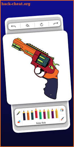 CS GO Coloring Book - paint the weapons screenshot