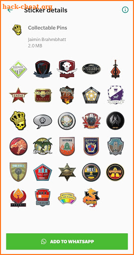 CS GO Sticker Pack WAStickerApps screenshot