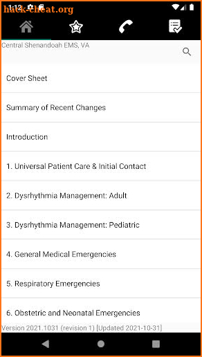 CSEMS Regional Protocols screenshot