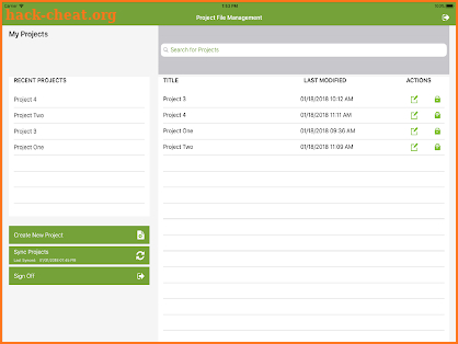 CSET Sales screenshot