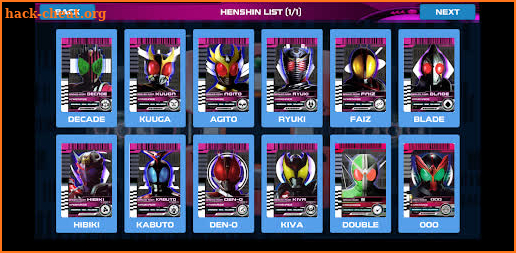 CSM Neo Decade for Decade Henshin screenshot