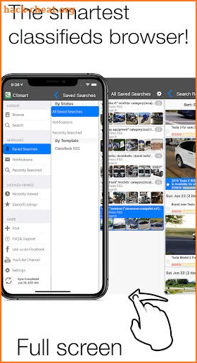 Csmart Classifieds and feeds screenshot