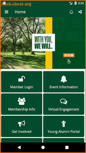 CSU Alumni Association screenshot