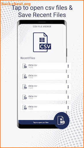 CSV File Viewer - CSV Reader screenshot