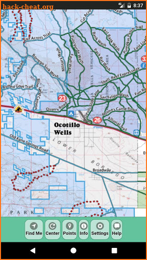 CTUC Ocotillo Wells SVRA screenshot