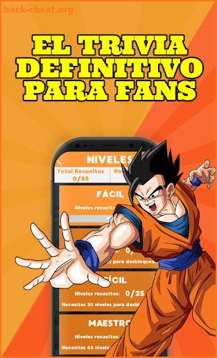 Cuanto Sabes de DBZ Quiz screenshot