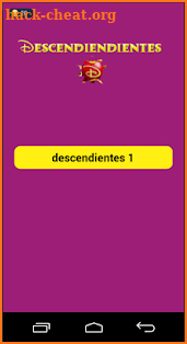 ¿cuanto sabes de descendientes? screenshot