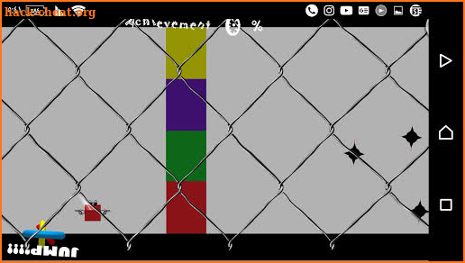 Cube behind the fence screenshot