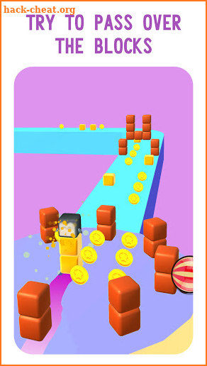 Cube Surfer - Collect & Run screenshot