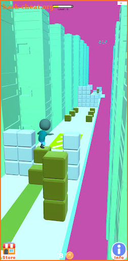 Cube Surfer Stair screenshot