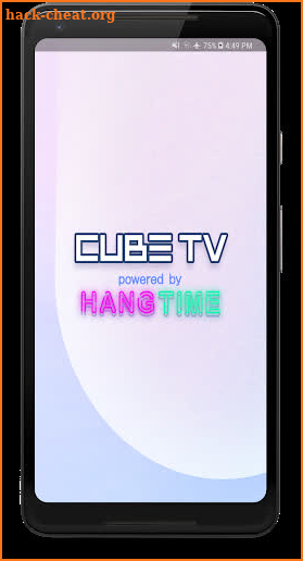 CUBE-TV Hangtime App screenshot