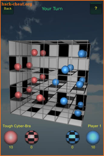 Cubo-Checkers 3D screenshot