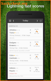 Cubs Baseball: Live Scores, Stats, Plays & Games screenshot