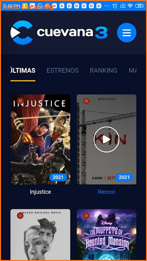 Cuevana 3 Prime Pro Peliculas screenshot