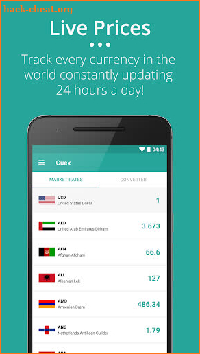 Cuex - Live Currency Exchange screenshot