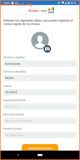 CuidoMiVoto screenshot