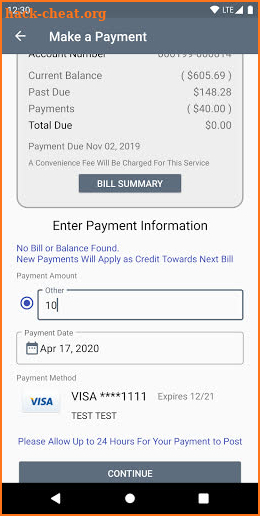 Cullman Power Board screenshot