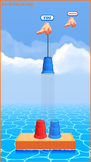 Cup Tower Battle screenshot