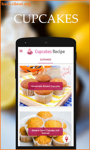 Cupcake Recipes screenshot