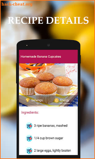 Cupcake Recipes screenshot