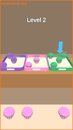 Cupcakes Sort screenshot