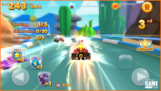 Cuphead Karting: Speed Go Kart Racing screenshot