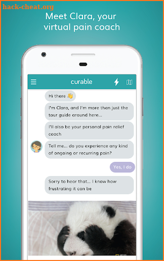 Curable: Back Pain, Migraine & Chronic Pain Relief screenshot
