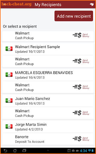 Curacao Money Transfer screenshot