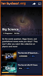 CuriosityStream (Phone/Tablet) screenshot