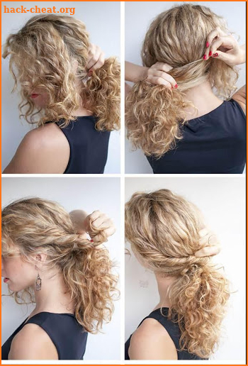 Curly Hairstyle Tutorials screenshot