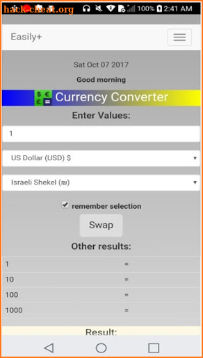 Currency Converter Easily+ screenshot