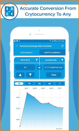 Currency Exchange Rate Converter screenshot