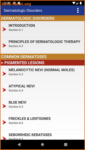 CURRENT Medical Diagnosis and Treatment CMDT 2021 screenshot